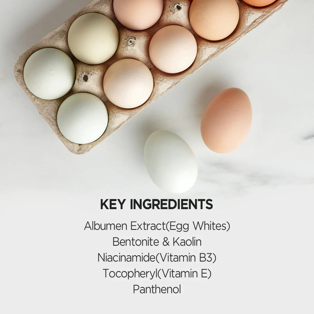 [SKINFOOD] Egg White Pore Mask (4.2 oz)