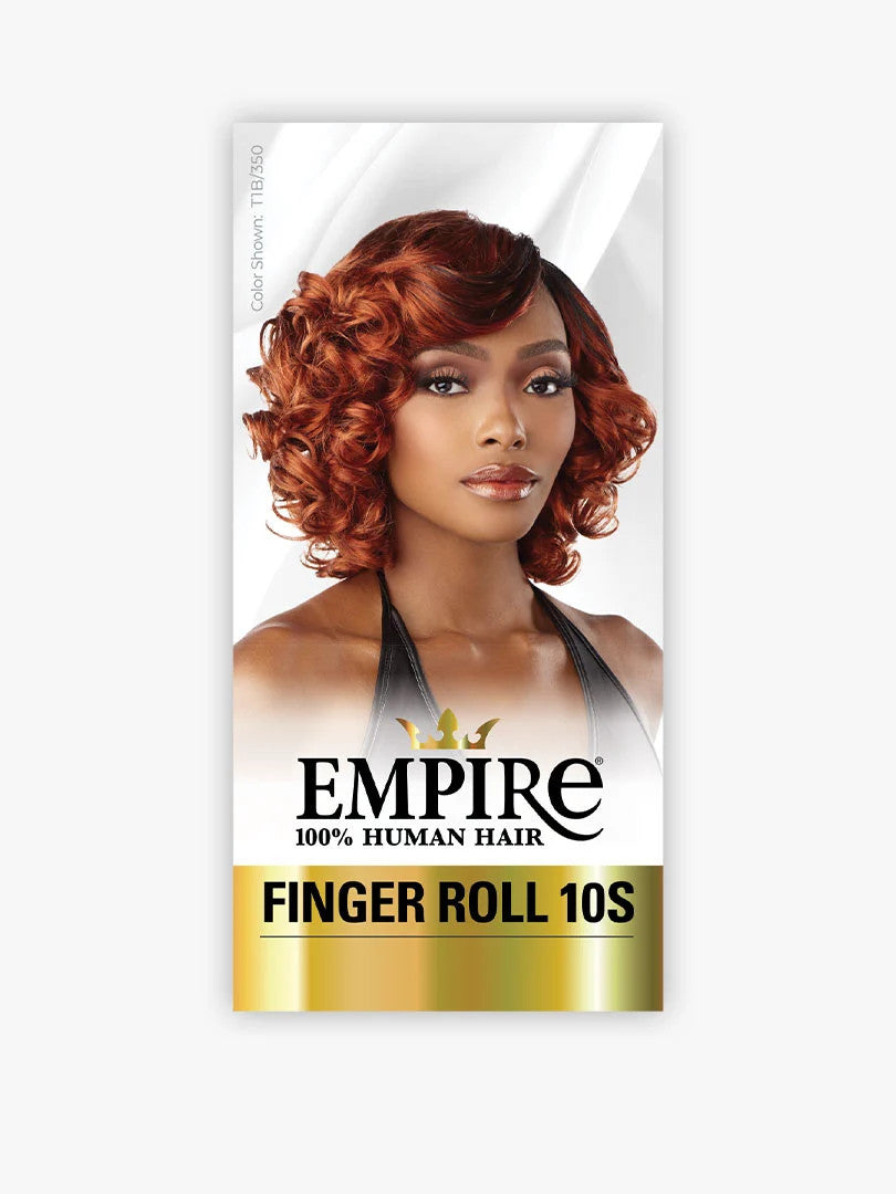 SENSATIONNEL Empire 100% Human Hair Weave - Finger Roll 10S 3pcs