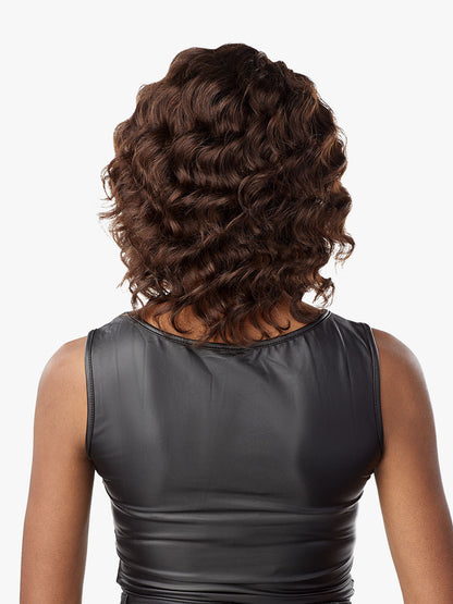 SENSATIONNEL Empire 100% Human Hair Weave - Ocean Wave 10S 3pcs