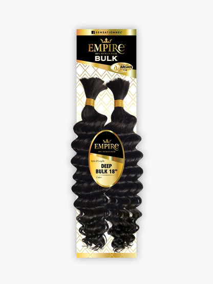SENSATIONNEL Empire 100% Human Hair Braids - Deep Bulk 18"