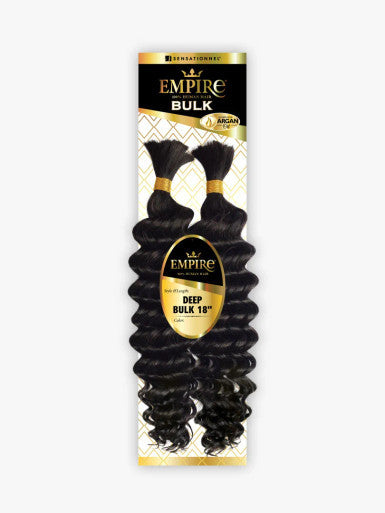 [WHOLESALE] SENSATIONNEL Empire 100% Human Hair Braids - Deep Bulk 18"