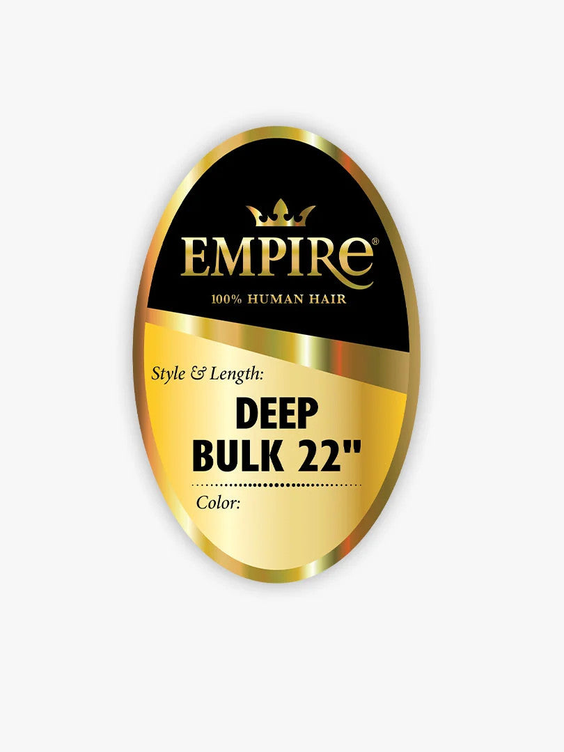 SENSATIONNEL Empire 100% Human Hair Braids - Deep Bulk 22"