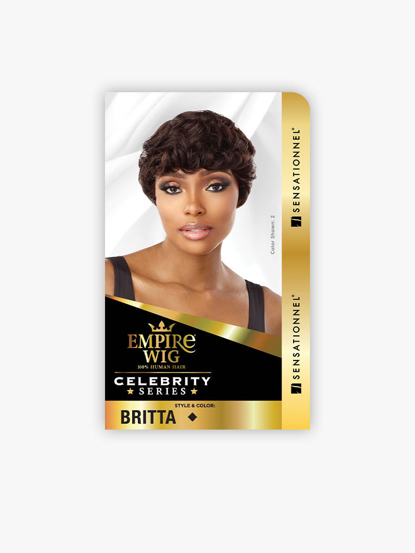 SENSATIONNEL 100% Human Hair Empire Wig - BRITTA