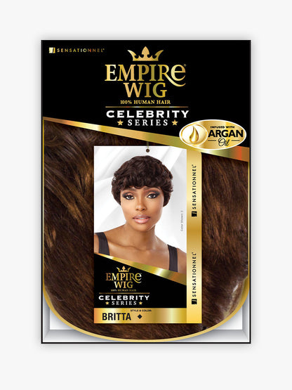 SENSATIONNEL 100% Human Hair Empire Wig - BRITTA