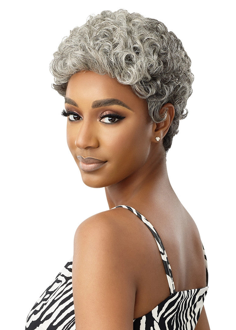 OUTRE Fab & Fly Gray Glamour 100% Human Hair HH-Dina