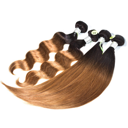 Janeiro Color Single Bundle (T1B/BURG, T1B/30, T1B/3027) - Body Wave