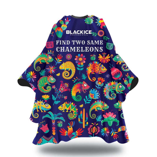 Black Ice Professional Kid's Cape - Find Two Same Chameleons