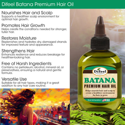 Difeel Premium Hair Oil - Batana Oil