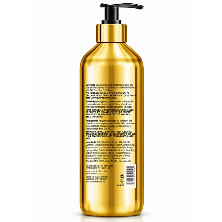 HAIR CHEMIST 24k Gold Gloss Shampoo (33.8oz)