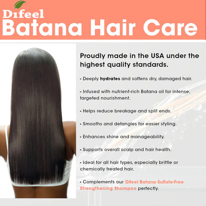 Difeel Batana Sulfate Free Conditioner (12 oz)