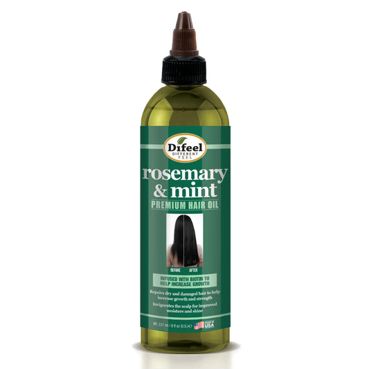Difeel Rosemary and Mint Premium Hair Oil (8oz)