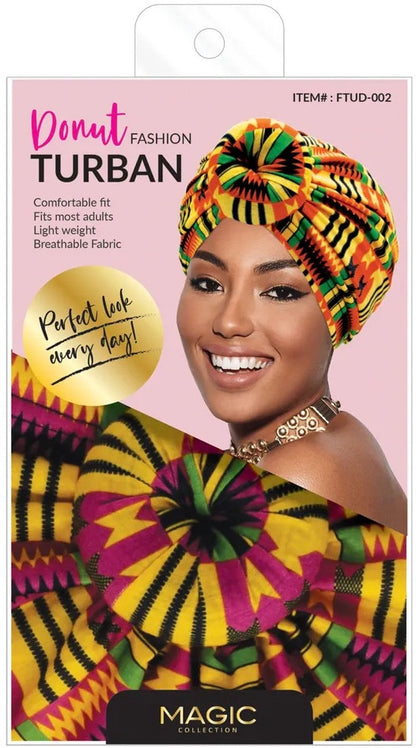 Magic Collection Fashion Turban - Donut