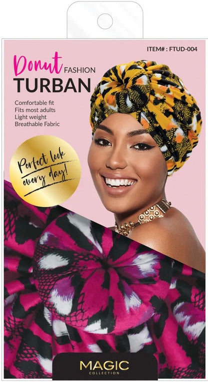 Magic Collection Fashion Turban - Donut