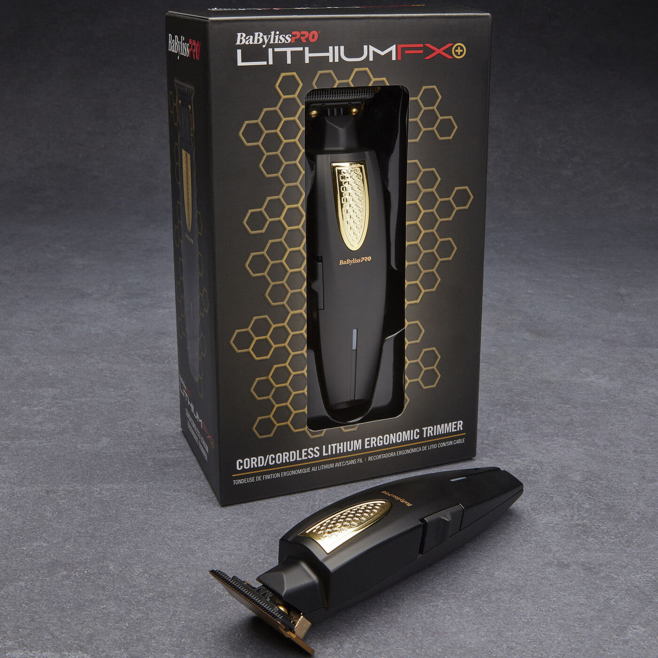 BaBylissPRO LithiumFX Cord/Cordless Lithium Ergonomic Trimmer