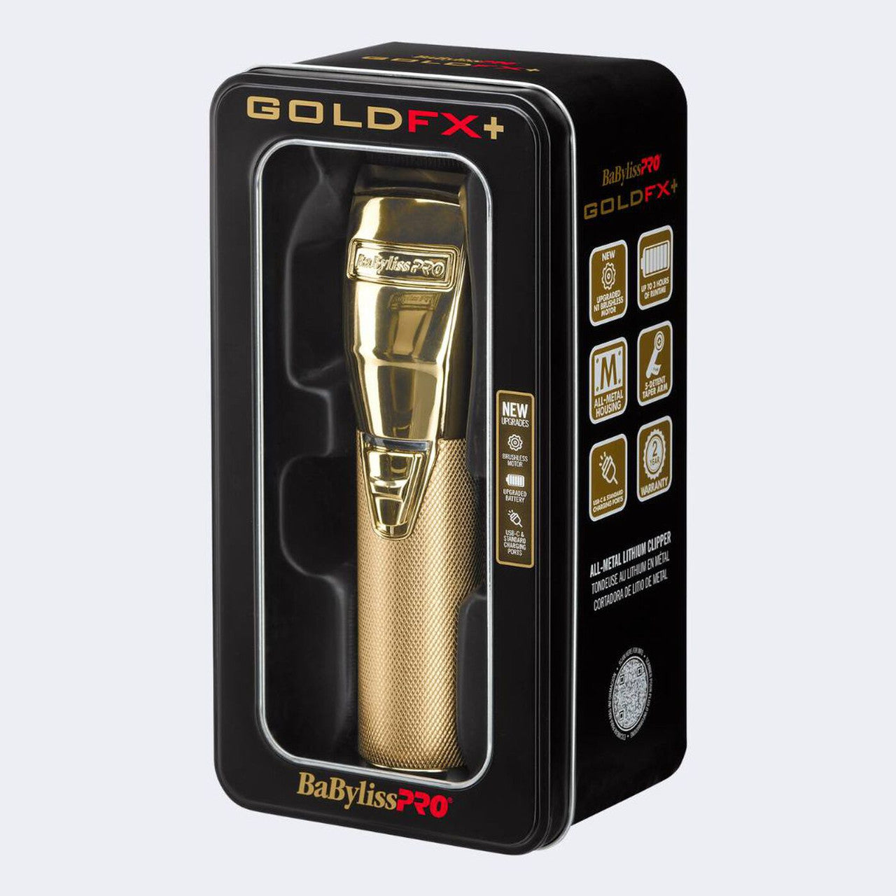 BaBylissPRO GoldFX Metal Lithium Nedic Clipper FX870NG