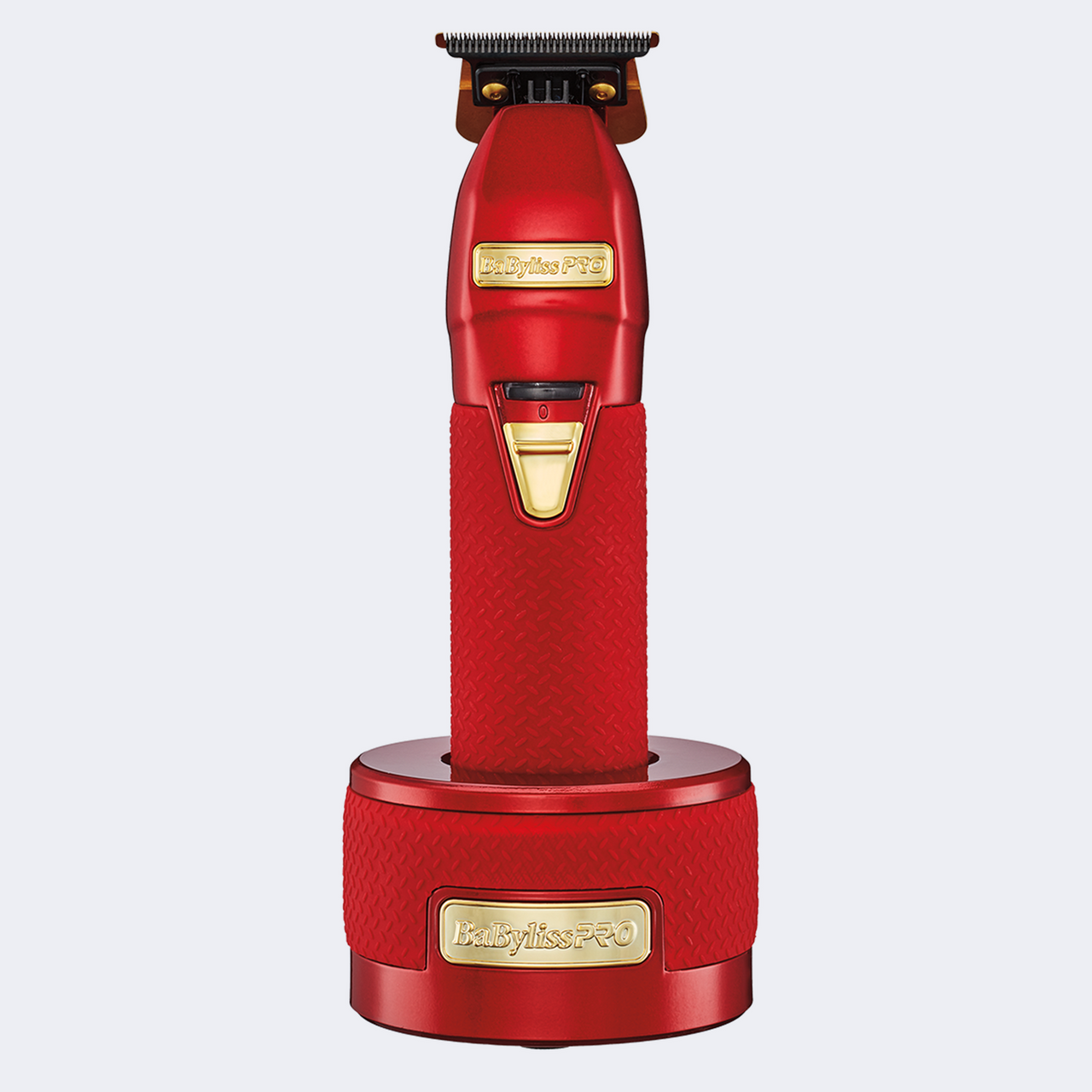 BaBylissPRO LimitedFX Boost+ Collection with Clipper, Trimmer & Charging Base Set - Red