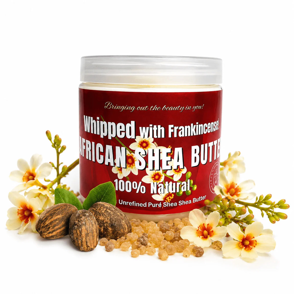 RA Cosmetics 100% Natural Whipped Shea Butter