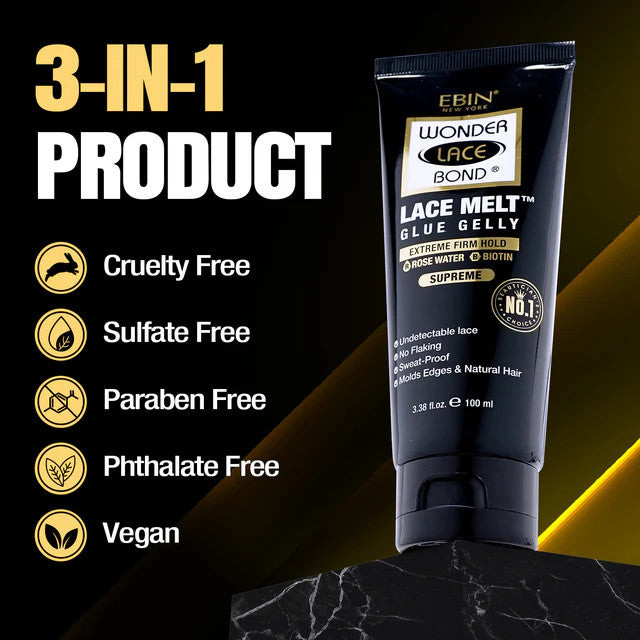 Ebin New York Wonder Lace Bond Lace Melt Glue Gelly [Supreme]