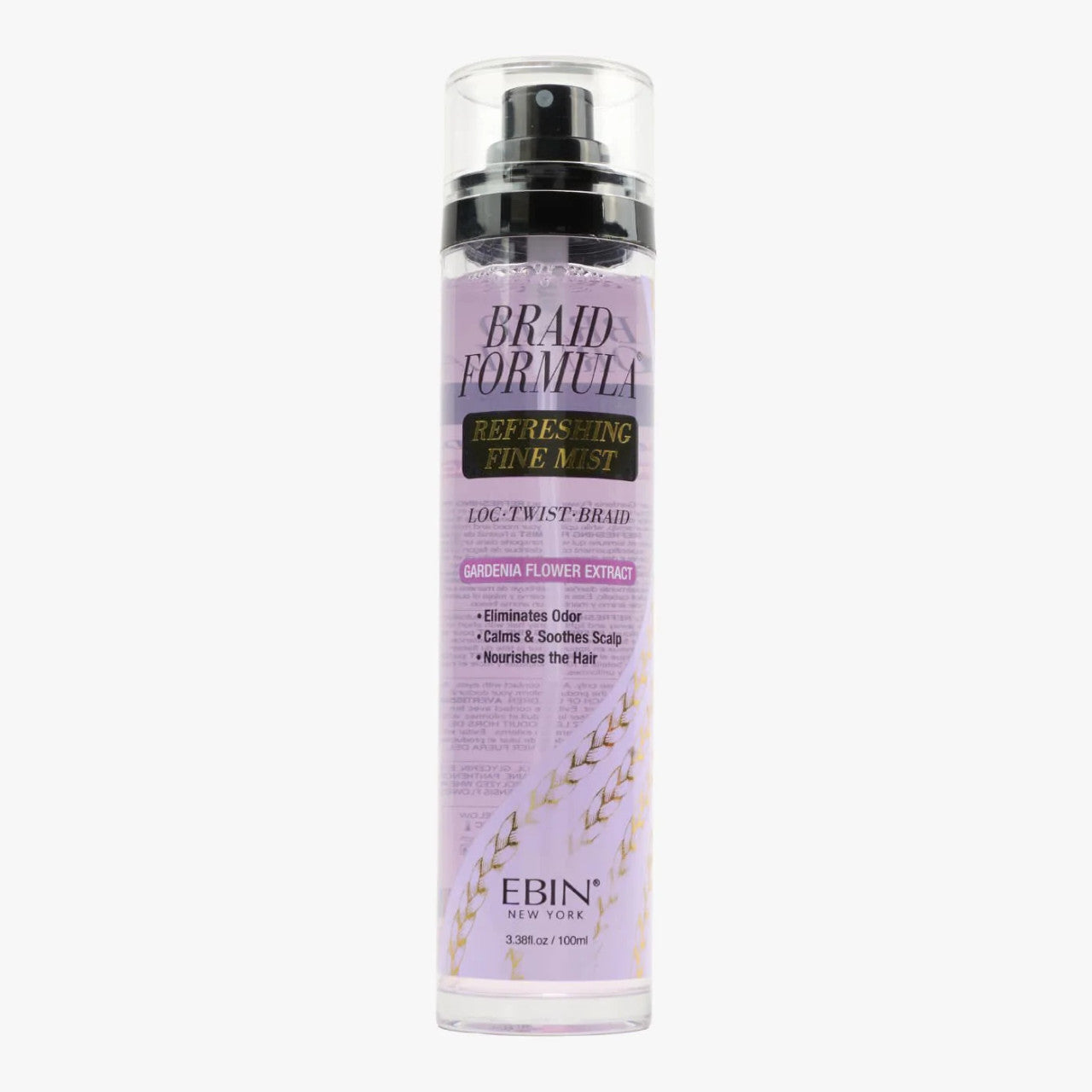 Ebin New York Braid Formula Refreshing Fine Mist (3.38 oz)