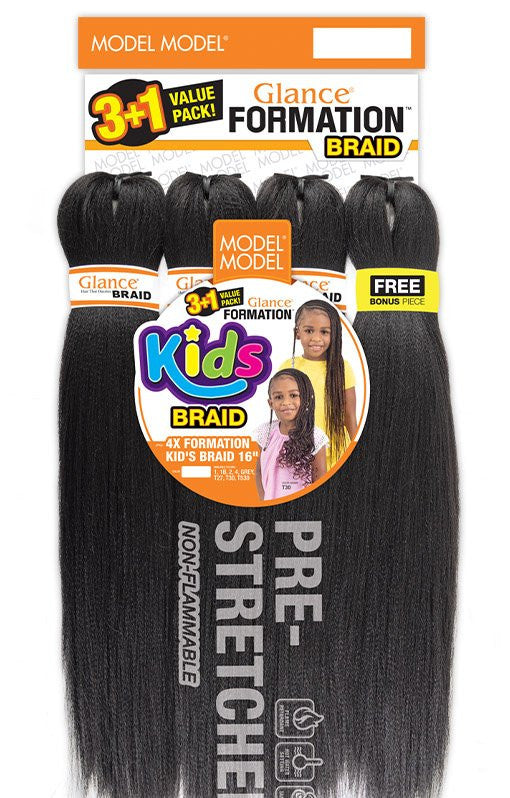 MODELMODEL Glance Braiding Hair - 4X Formation Kid's Braid 16"