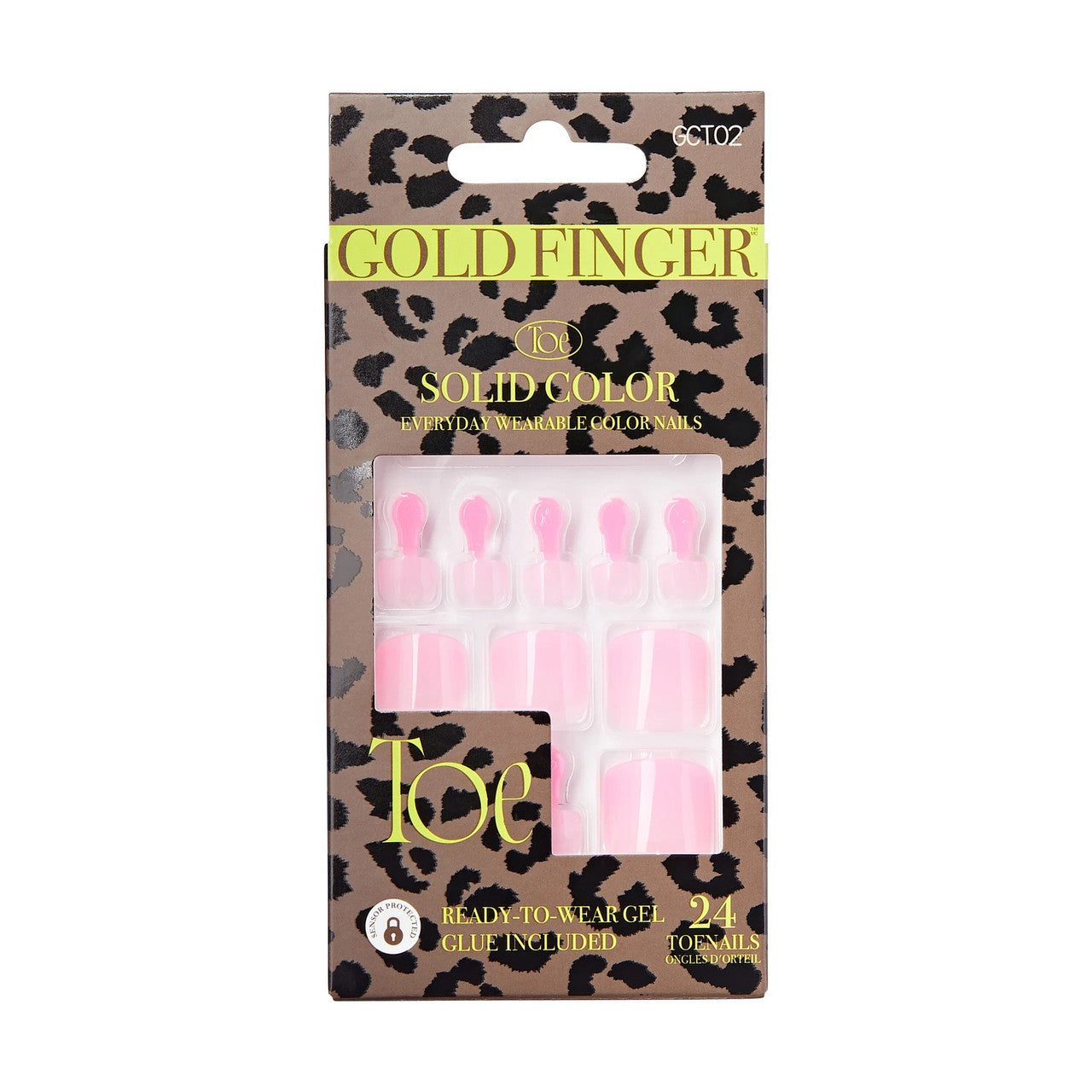 Kiss Gold Finger Toenails Collection