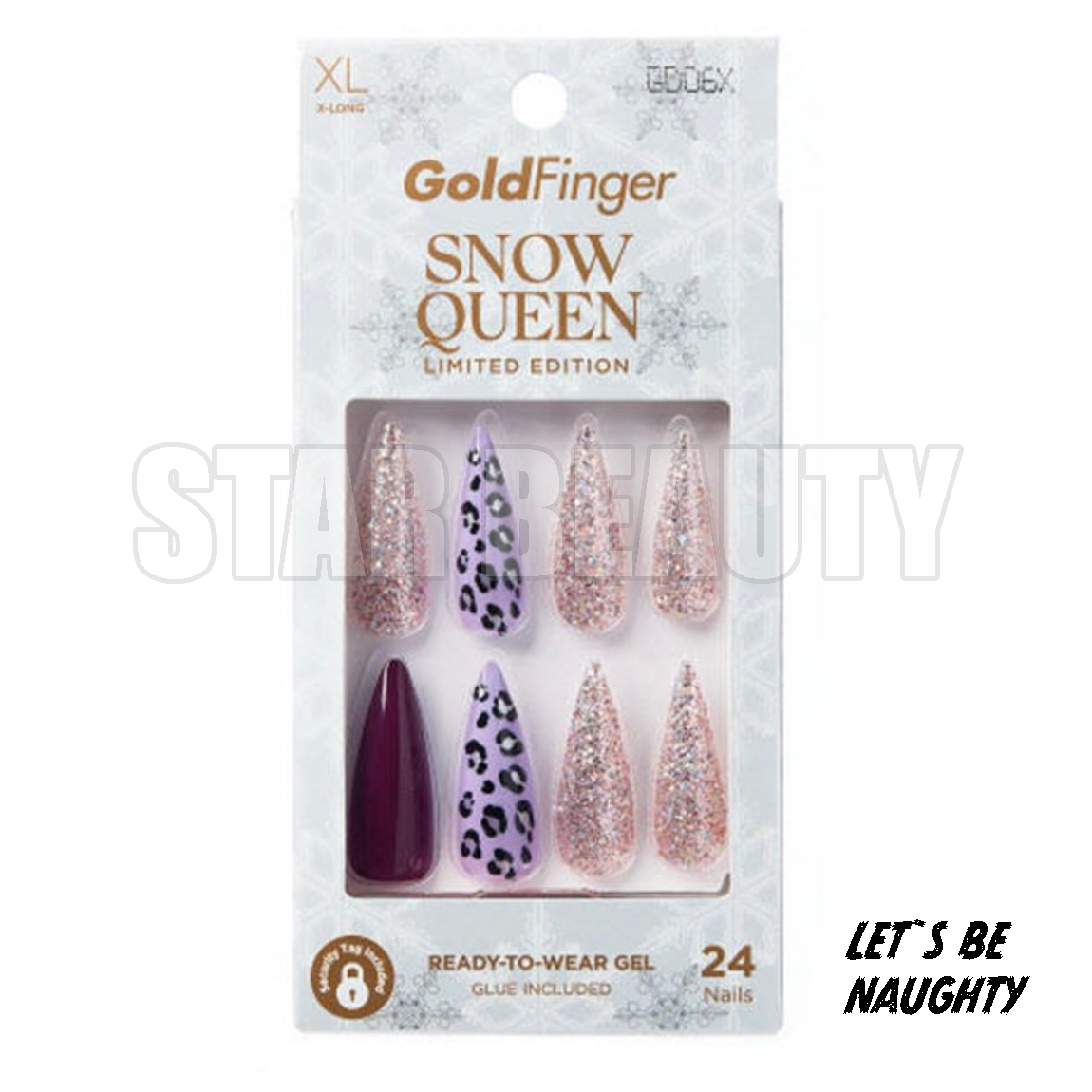 KISS GoldFinger Limited Edition Press-On Nails