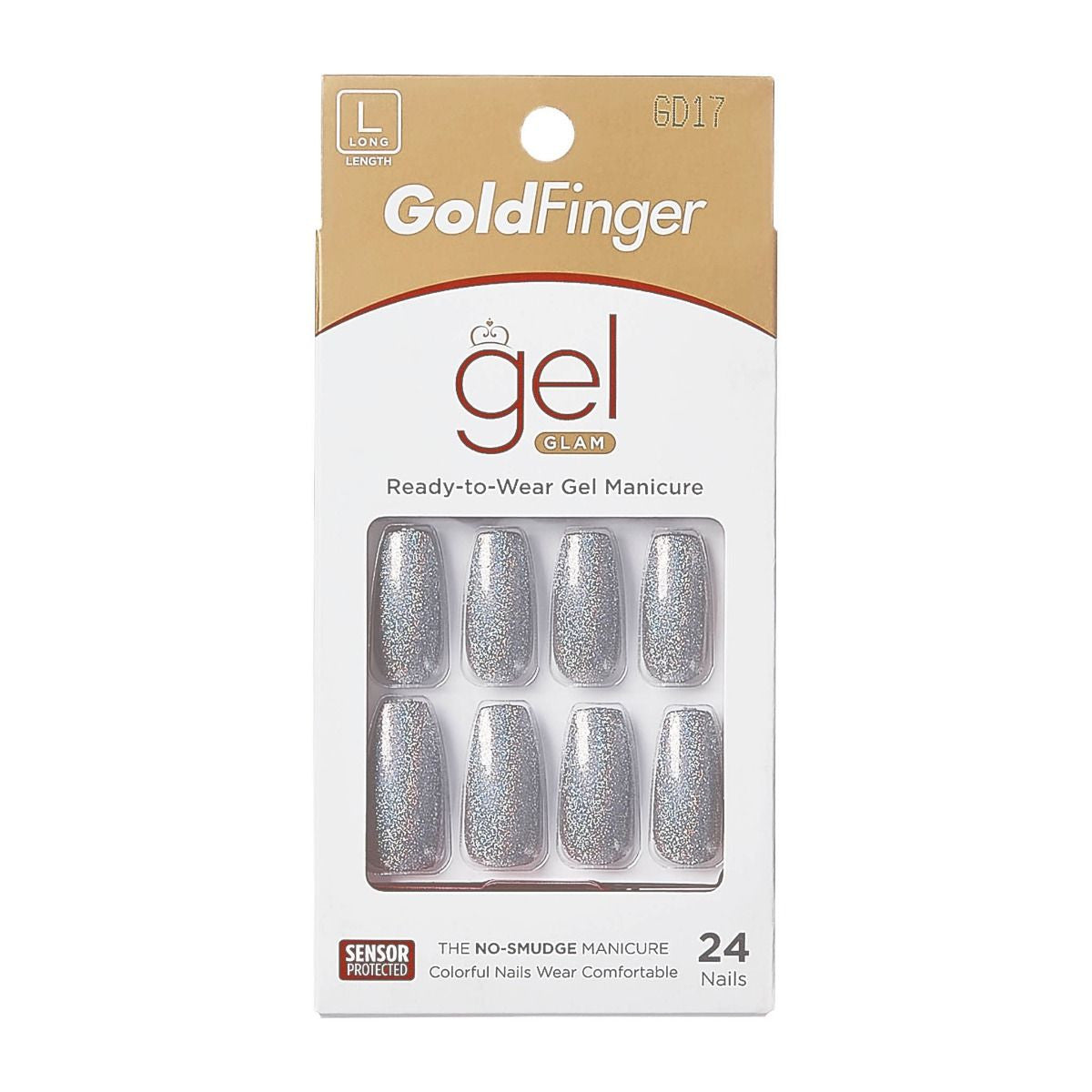 Kiss Gold Finger Gel Full Cover Nails