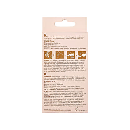 Kiss Gold Finger Trendy Wider Fit Toenails - FESTIVE