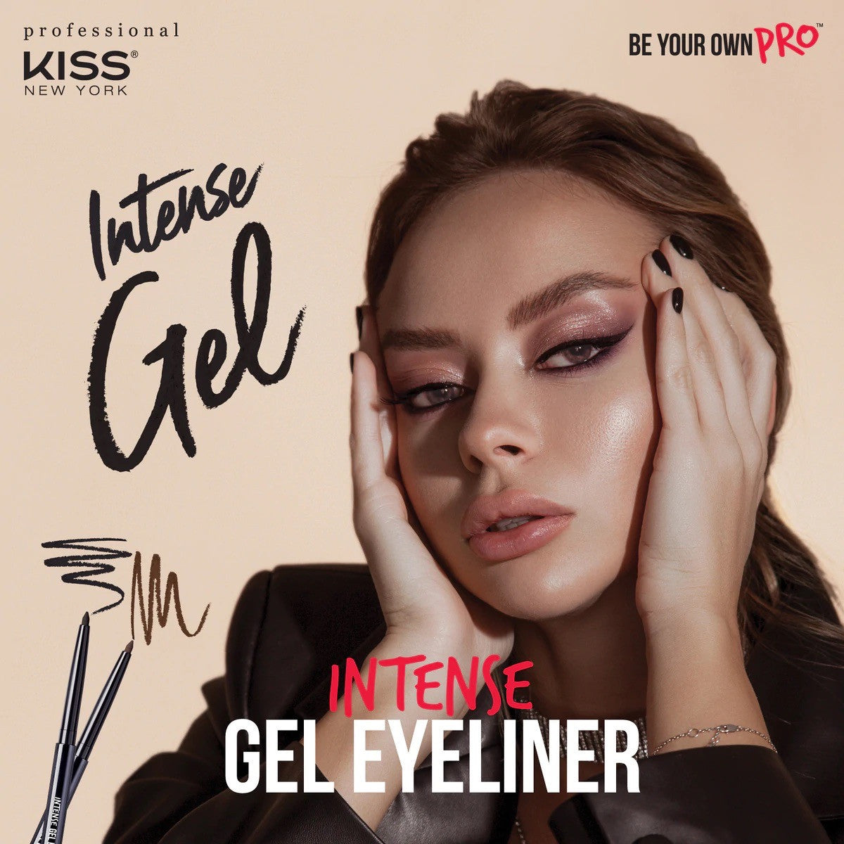 KISS New York Professional 24 Hour Wear Intense Gel Eyeliner