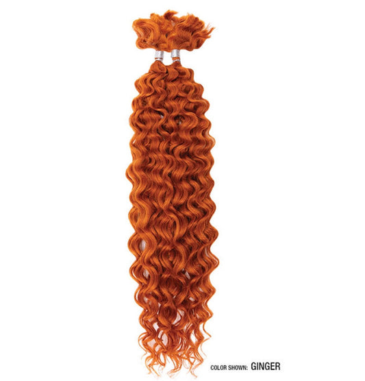 Mayde Beauty Synthetic Bloom Bundle Weave - Wet & Curly Bulk 24″