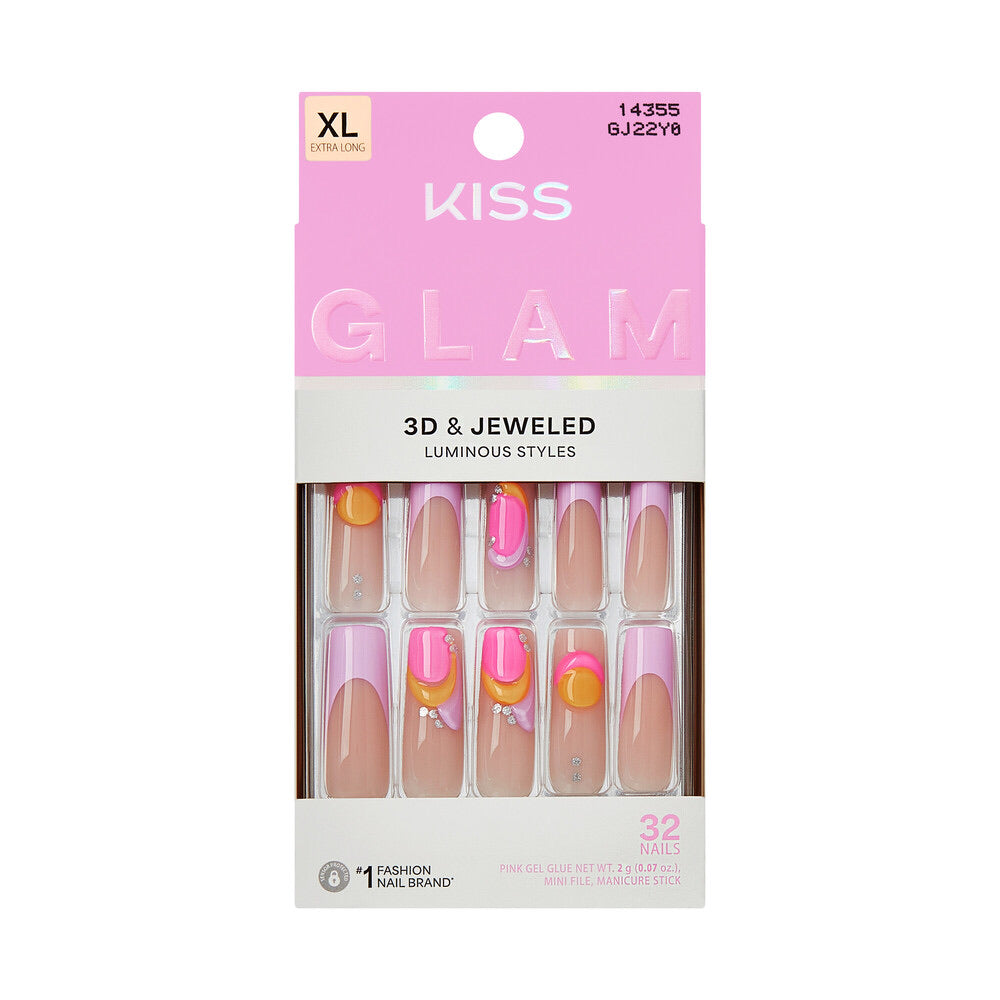 KISS Glam Nails - LATEST ON TREND
