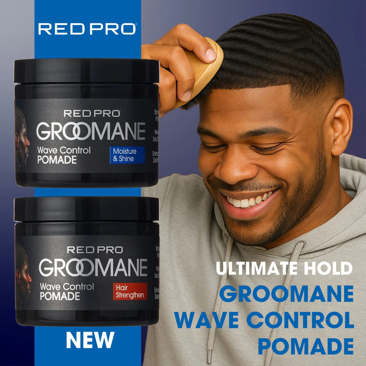 RED Groomane Wave Control Pomade (3oz)
