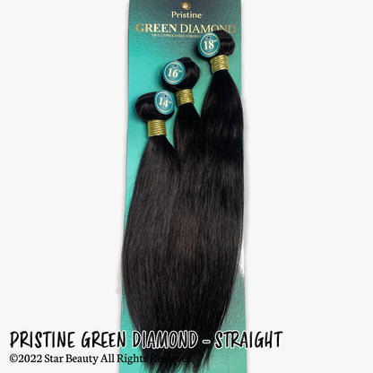 MANE CONCEPT Pristine 13A Green Diamond 100% Unprocessed Hair Multi Pack - Straight