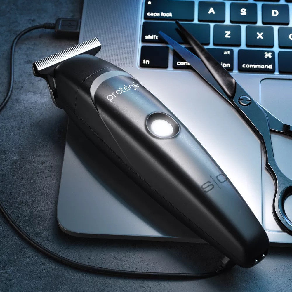StyleCraft Protege Cordless Hair Trimmer (Matte Metallic Black)