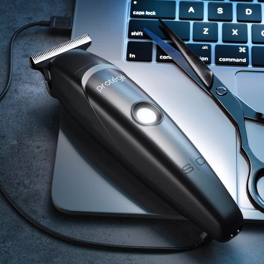 StyleCraft Protege Cordless Hair Trimmer (Matte Metallic Black)