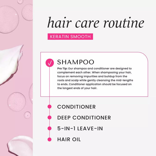 Hask Keratin Protein Smoothing Shampoo (12 oz)