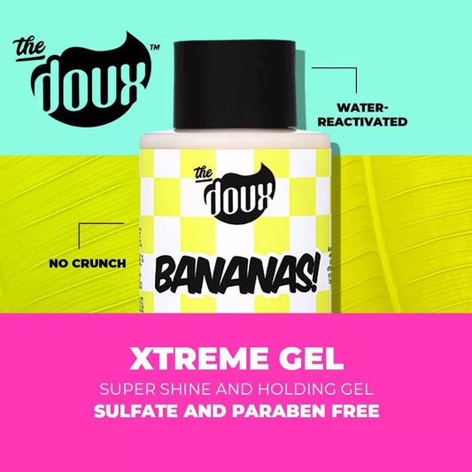 THE DOUX Bananas Xtreme Hold Hair Gel (12oz)