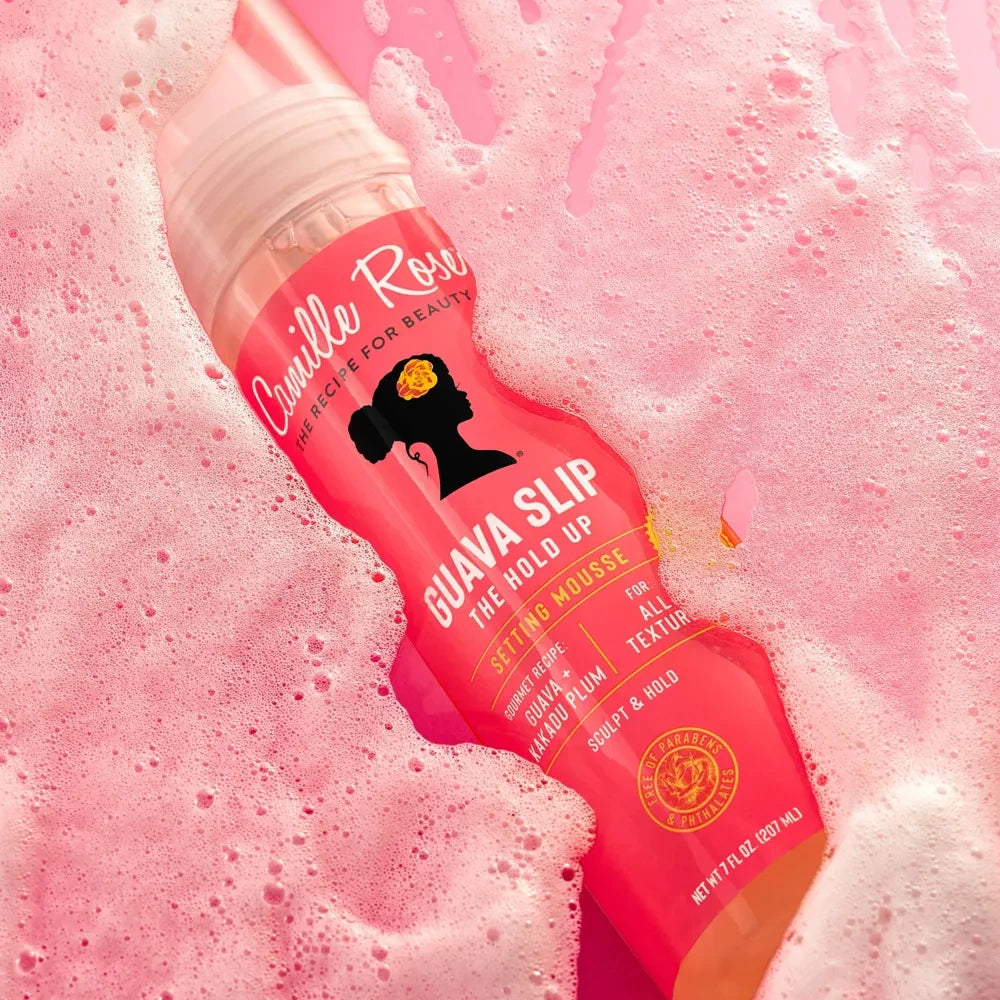 Camille Rose Guava Slip The Hold Up Setting Mousse (7oz) - product image 3