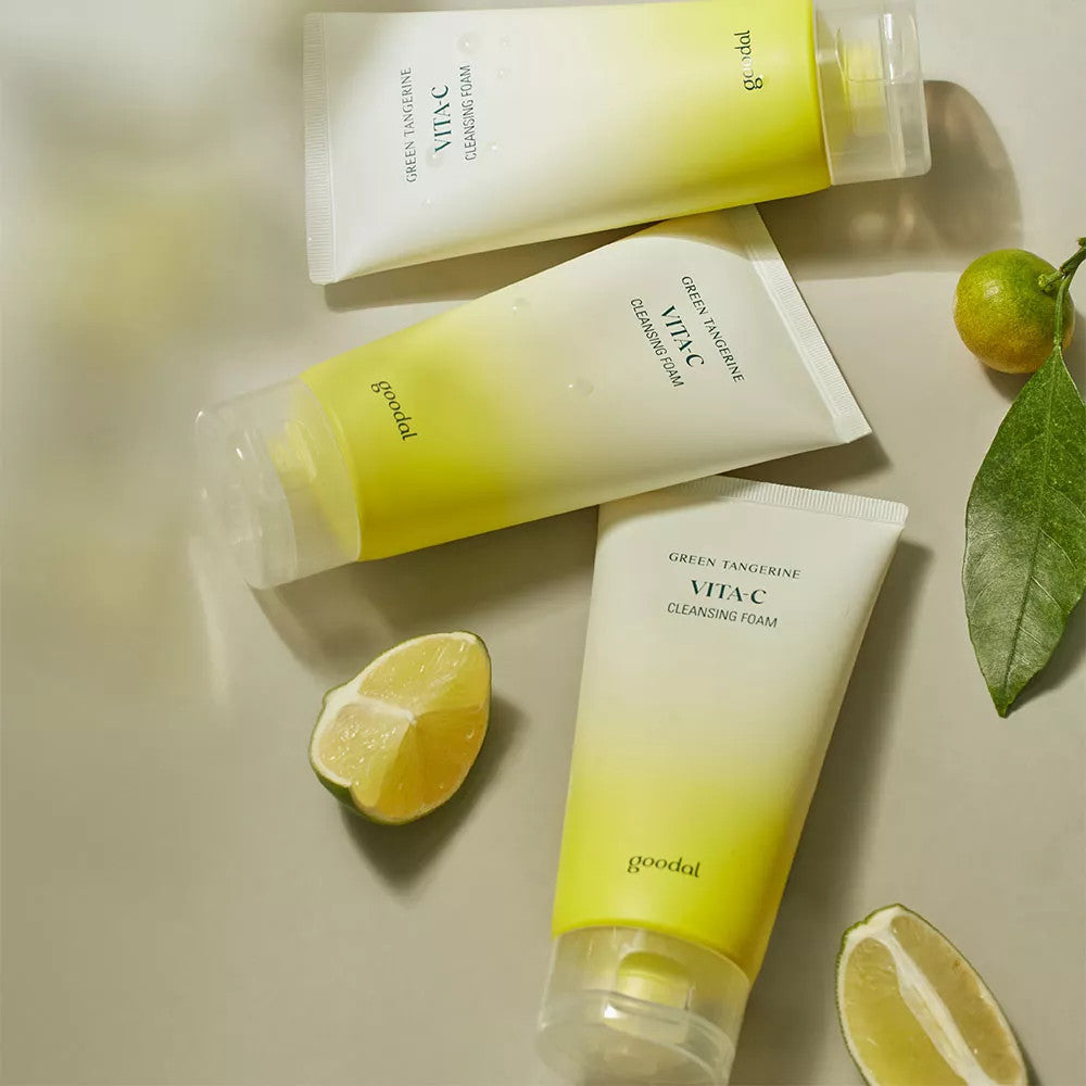 [GOODAL] Green Tangerine Vita C Cleansing Foam (5.07 oz)