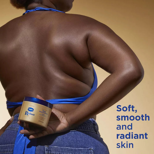 VASELINE Radiant x Deep Nourishment Niacinamide Body Cream (10 oz)