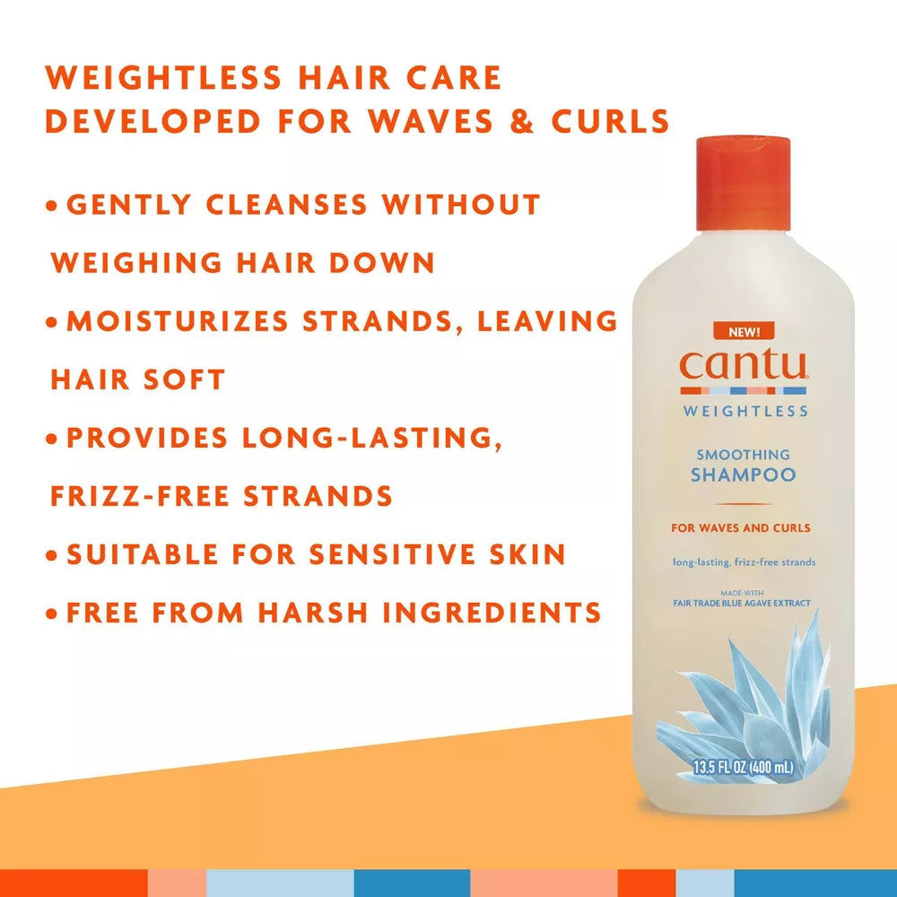 Cantu Weightless Smoothing Hair Shampoo (13.5oz)