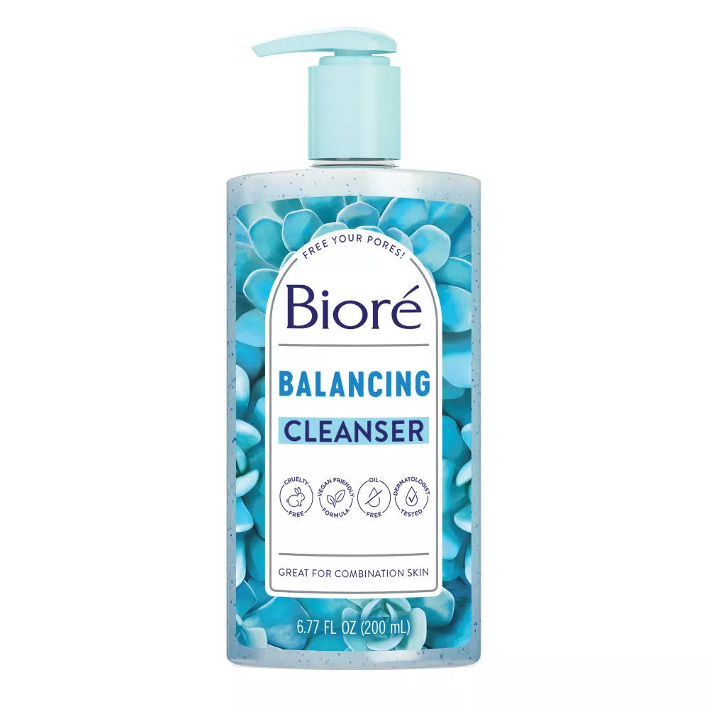 Biore Blue Agave + Baking Soda Cleanser (6.77 oz)