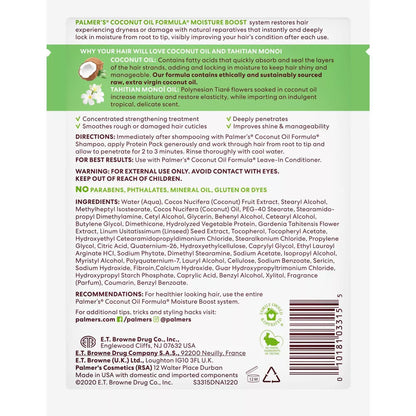 Palmer's Coconut Oil Formula Moisture Boost Protein (2.1 oz)