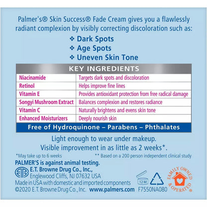Palmers Skin Success Anti-Dark Spot Fade Cream (2.7 oz)
