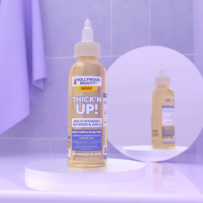 Hollywood Beauty Thick'n Up Multi Vitamin Hair Oil (4oz)
