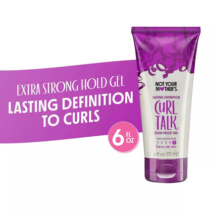 Not Your Mother's  Curl Talk Flash Freeze Gel Curl Enhancer (6 oz)