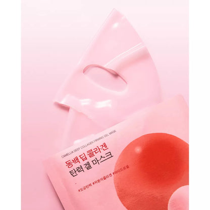 ROUND LAB Camellia Deep Collagen Firming Gel Face Mask (1 Sheet)