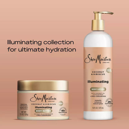 SheaMoisture Coconut & Hibiscus Illuminating Body Butter (11.5oz)