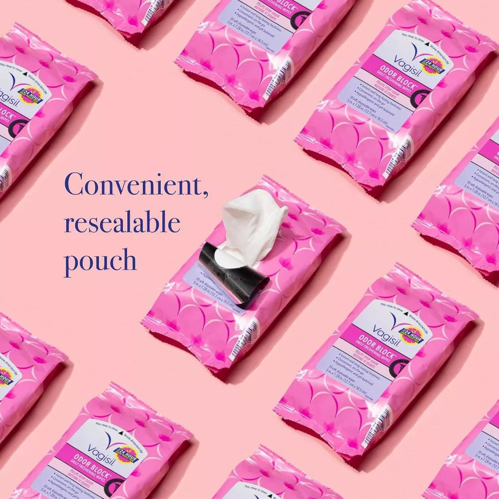 VAGISIL Daily Freshening Wipes (20ct)