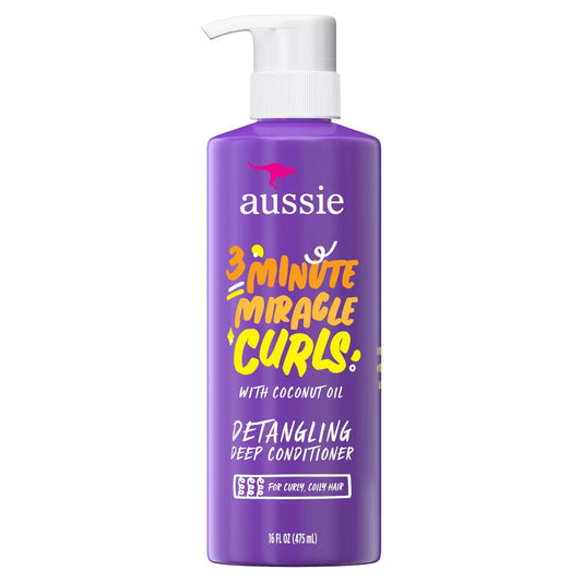 Aussie 3 Minute Miracle Curls Deep Conditioner (16 oz)